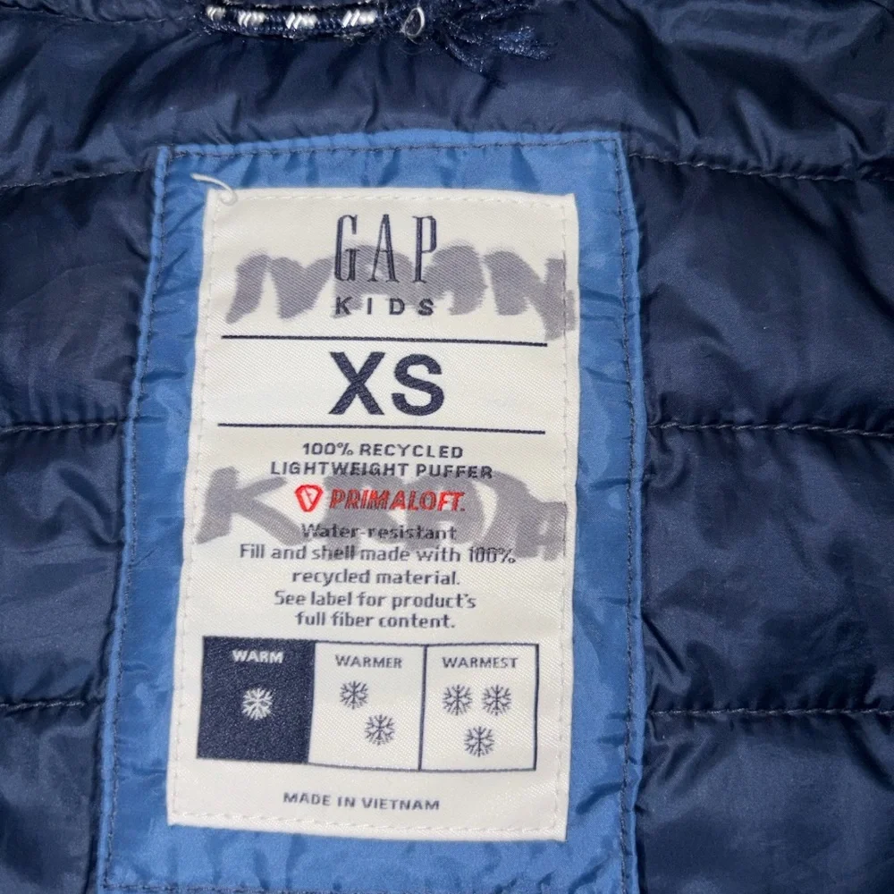 GAP Kids Navy Puffer‎ Jacket
